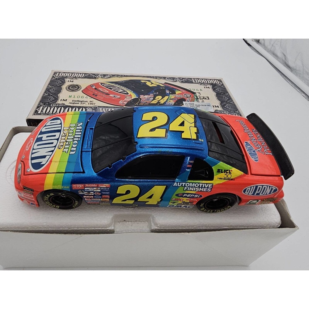 Jeff Gordon #24 Dupont Million Dollar Date 1997 Action 1:24 Bank Monte Carlo
